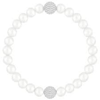 Bracciale Swarovski Donna Remix in Lega metallica Perla 5365736 - 5365736